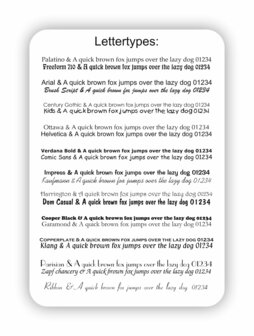 Lettertypes